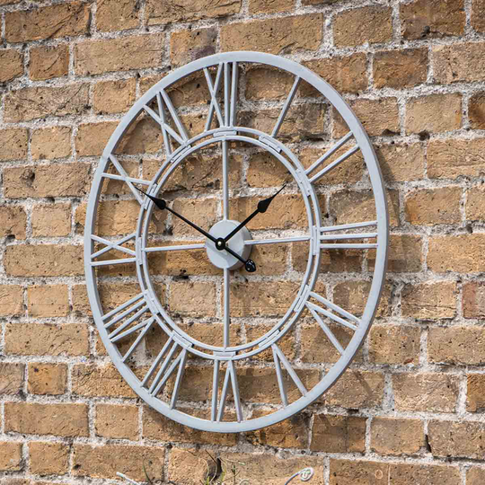 Crossland Grove Nova Outdoor Clock Estate 700 X 20 X 700 Mm - Grey