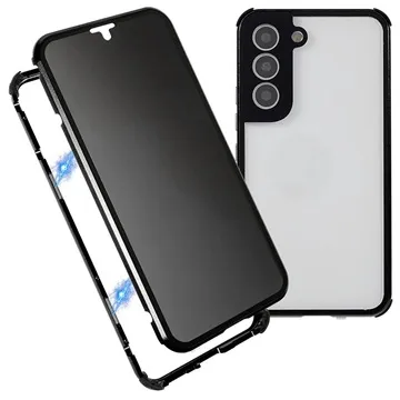 Privacy Series Samsung Galaxy S22+ 5G Magnetic Case - Black