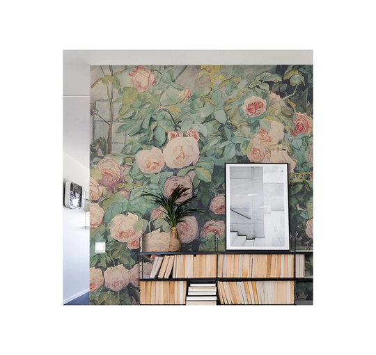 Gassville Garden Of Roses Romantic Old Wallpaper