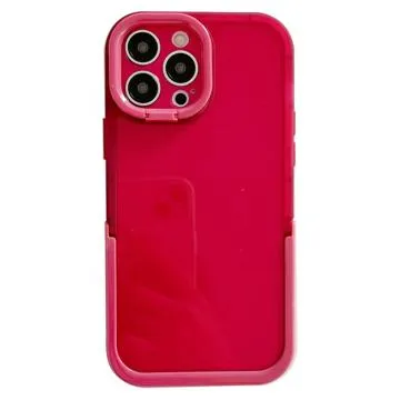 Dual Kickstand iPhone 14 Pro Max Hybrid Case - Red