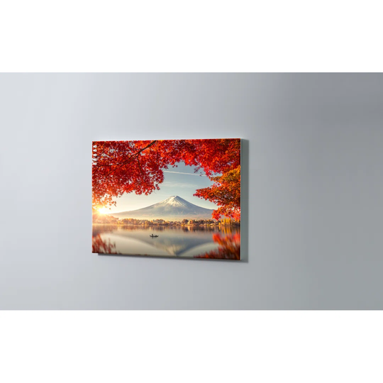 Mount Fuji Magnetic Wall Mounted Cork Board