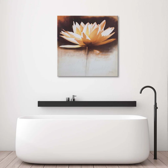 Canvas Print Water Lily Flower Nature