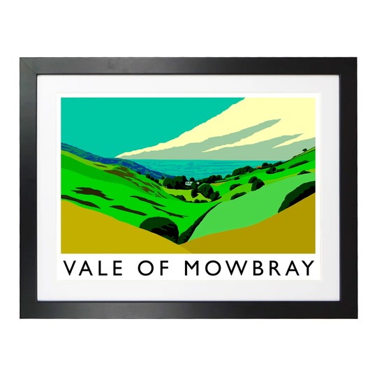 Vale of Mowbray 2 by Richard O'Neil - Graphic Art Print on Paper
