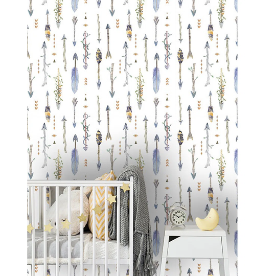 Cleeve Boho Native Arrows Wallpaper