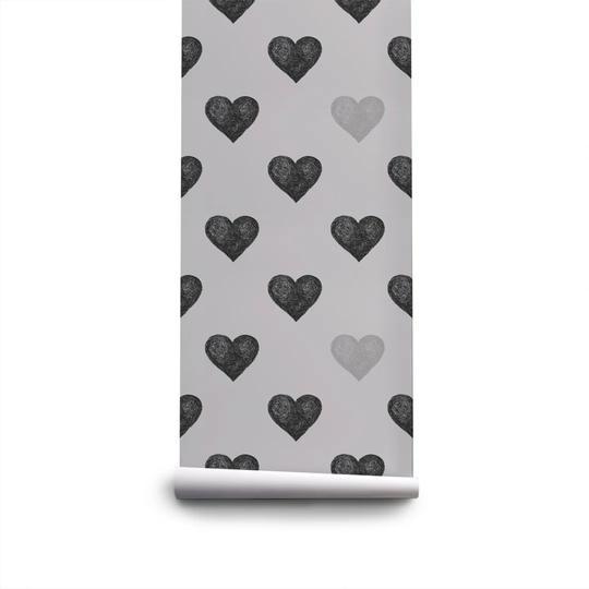 Laquisha Abstract Hearts Lovely Wallpaper