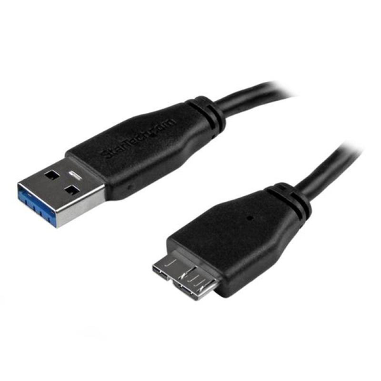 0.5m (20in) Slim Superspeed Usb 3.0 A To Micro B Cable - M/m