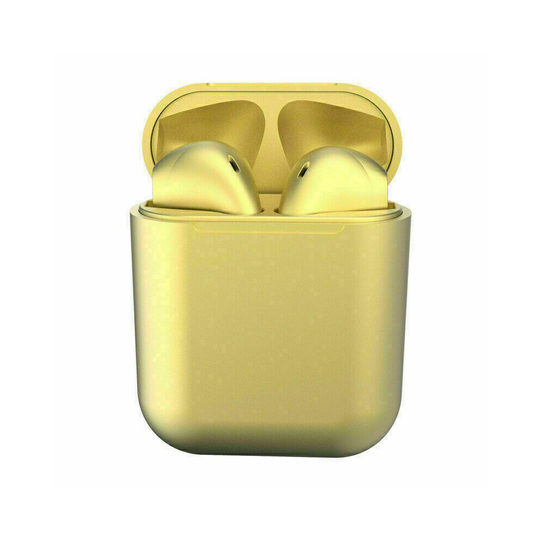 (Bright Yellow) Bluetooth Earbud Bluetooth Headphones Wireless Earbuds for All Bluetooth Devices