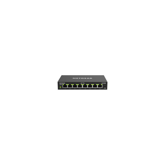Netgear Gs308E 8 Ports Manageable Ethernet Switch 2 Layer Supported Twisted GS308E-100UKS