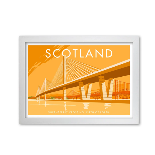 Scotland Queensferry by Stephen Millership - Graphict Art Print on Paper