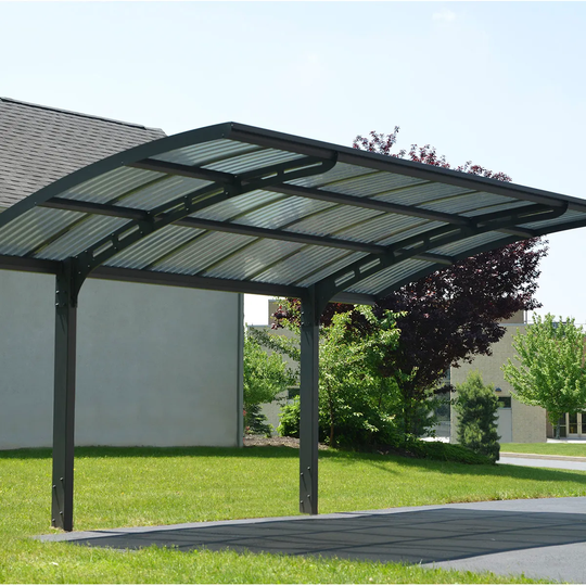 Palram - Canopia Canopia by Palram Arizona Wave Carport - Grey