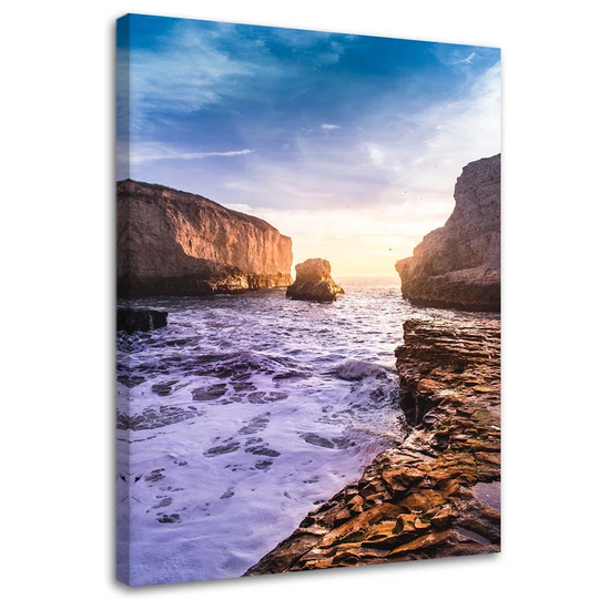 Canvas Print Ocean Rocks Nature