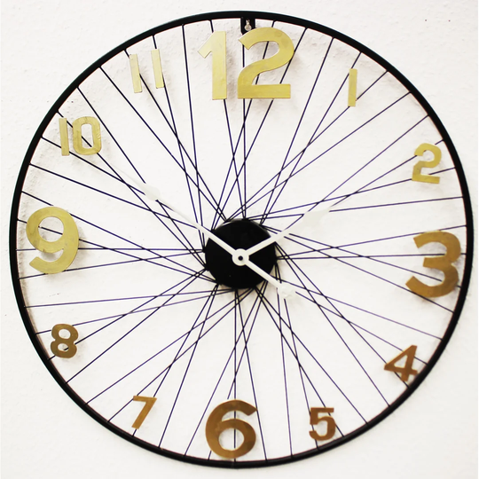 Oversized Lam 70cm Silent Wall Clock