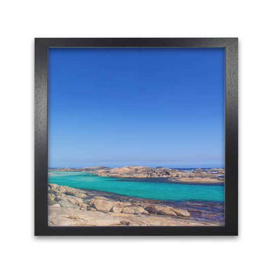 'Elephant Cove 2' Framed Photographic Print