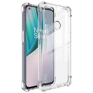 Imak Anti-scratch OnePlus Nord N100 TPU Cover with Screen Protector - Transparent