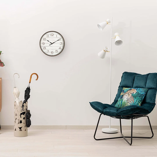 Tyler-Jay 32cm Silent Wall Clock