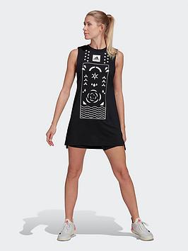 Adidas Paris Tennis Wow Dress - Black/White