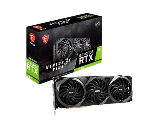 MSI GeForce RTX 3080 VENTUS 3X PLUS 12GB OC LHR Graphics Card