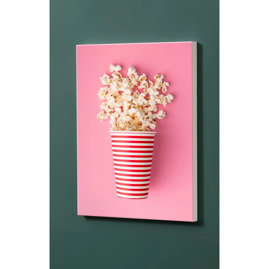 Popcorn Magnetic Wall Mounted Photo Memo Board