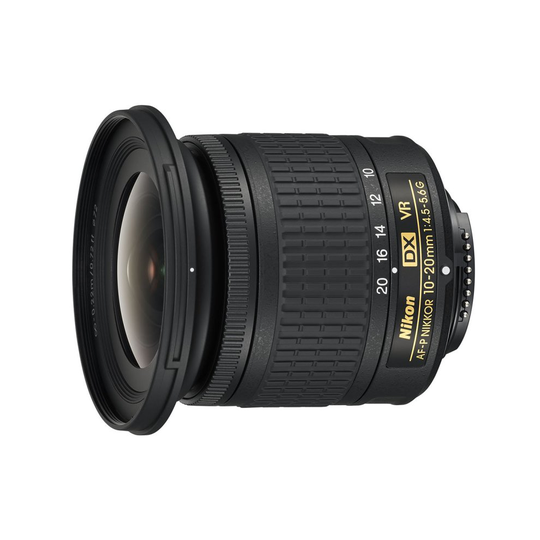 Nikon AF-P DX NIKKOR 10-20mm f/4.5-5.6G VR Lens Black