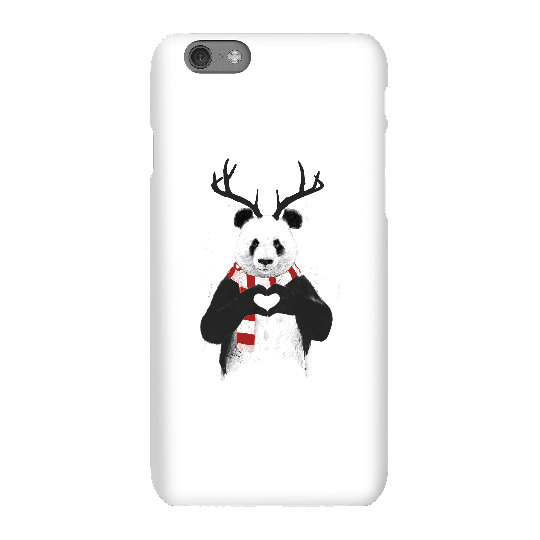 Balazs Solti Winter Panda Phone Case for iPhone and Android - iPhone 6S - Snap Case - Gloss