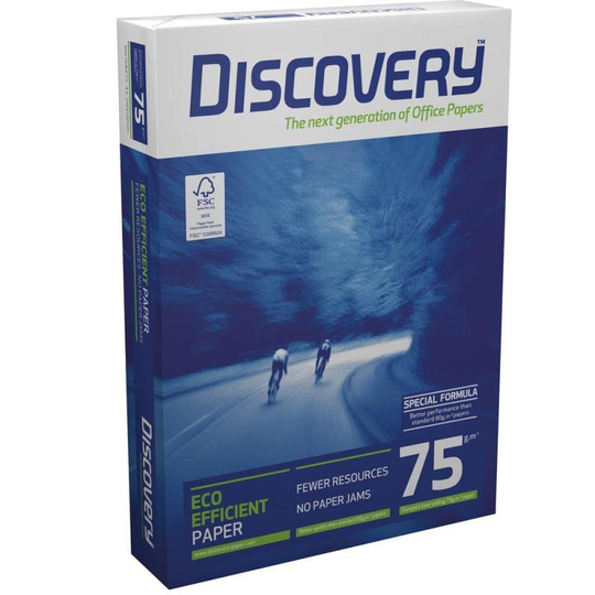 Discovery (A3) Office Paper 75g/m2 (Box of 5 Reams)