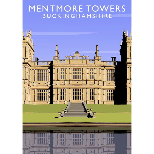 Mentmore Towers by Richard O'neil - Graphic Art Print on Paper