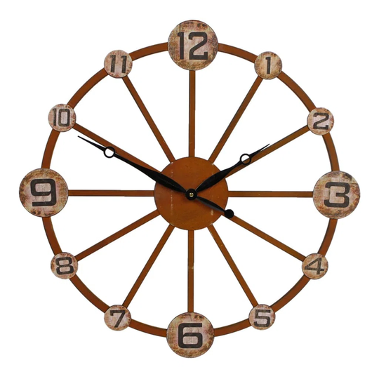 Aurelian Metal Wall Clock