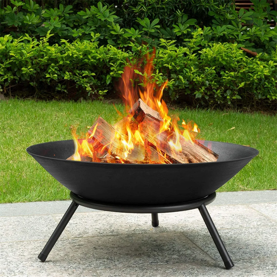 Fudo Steel Wood Burning Outdoor Fire Pit
