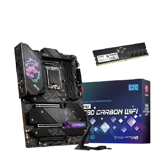 MSI MPG Z690 CARBON WIFI ATX Motherboard + ADATA Premier 32GB DDR5 Memory Bundle