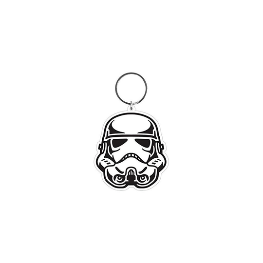 Star Wars Stormtrooper Helmet Rubber Keyring
