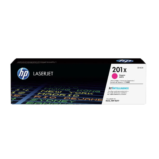 HP 201X High Yield Magenta Original LaserJet Toner Cartridge