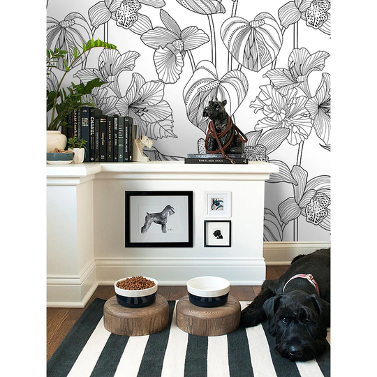 Walllpaper Roll 250X250cm Mural Decoration Wallpaper Material With Print Kitchen Livingroom Bedroom - Floralin