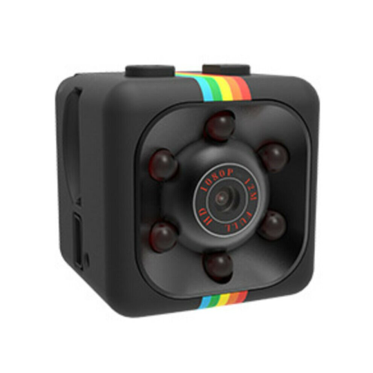 (Black) HD 1080P Wireless Wifi Mini Camera IP CCTV Night Vision In/Outdoor Home Security