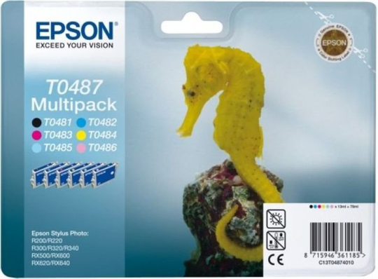 Epson Multipack T0487 Colour Ink Cartridge