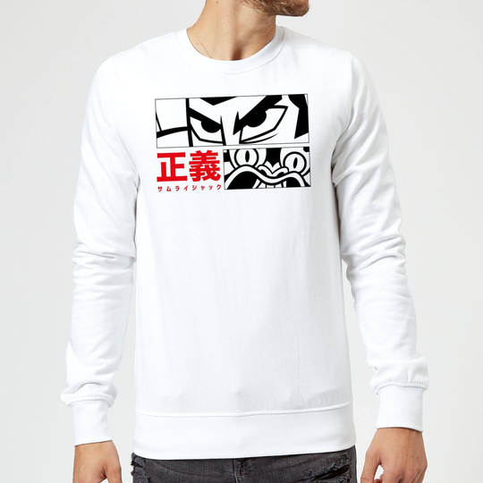 Samurai Jack Arch Nemesis Sweatshirt - White - M - White