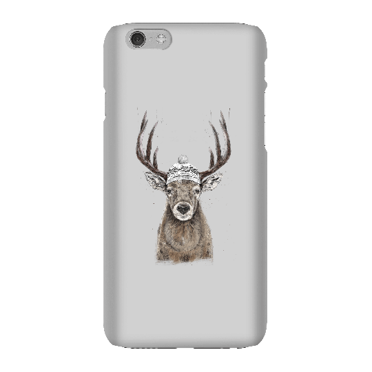Balazs Solti Winter Deer Phone Case for iPhone and Android - iPhone 6 - Snap Case - Matte