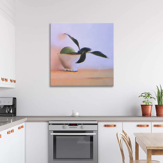 Canvas Print Still Life Fruits Leaf