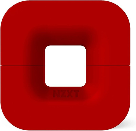 NZXT Puck Cable Management and Headset Mount (Red)