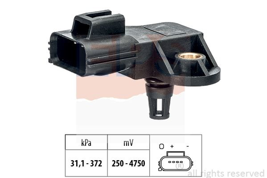 Air Pressure Sensor, height adaptation Made in Italy - OE Equivalent 1.993.250 EPS Facet 1993250