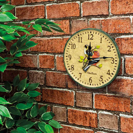 St Helens Chaffinch Design Garden Outdoor Clock
