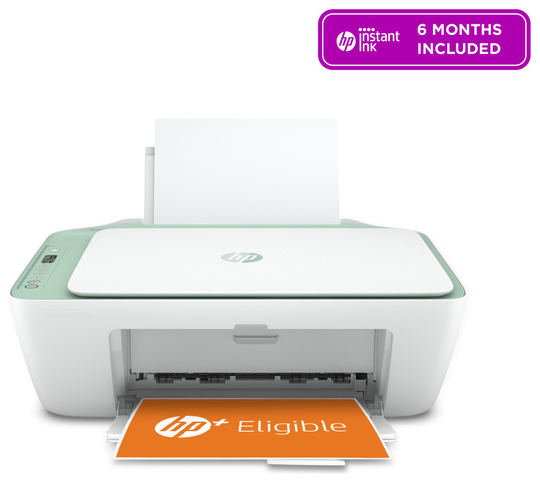 HP Plus DeskJet 2722e Inkjet Printer & 6 Months Instant Ink