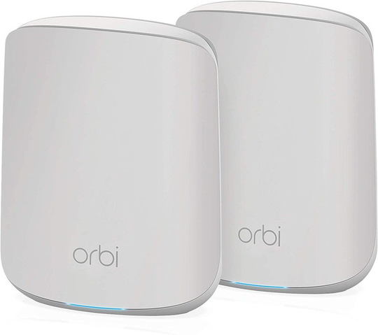 NETGEAR Orbi WIFi 6 Mesh System AX1800 ( RBK352) 1 Router with 1 Satellite Extenders