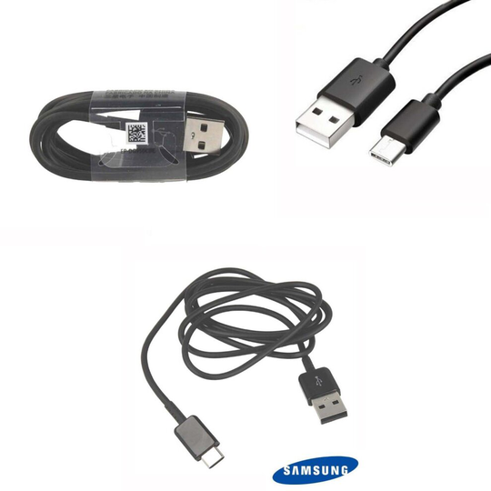 (Samsung EP-DG950CBE USB-C Cable Only) Samsung Car Adaptive Fast Head Plug Charger And USB Type C Cable In Black