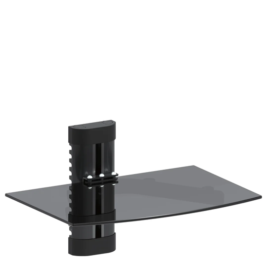 Single Glass TV Shelf