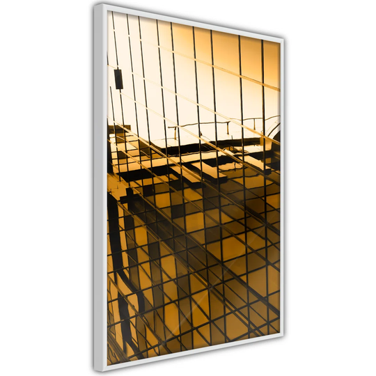 Poster - Steel And Glass (Yellow)
