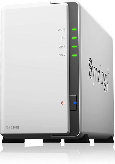 Synology Ds220j/12tb N300 2 Bay Desktop