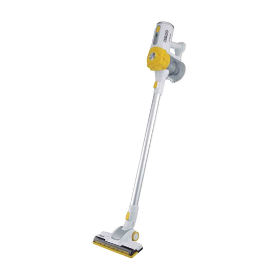 Zanussi ZHS-32802 Cordless Rechargeable Hand Stick Vacuum Cleaner - Yellow