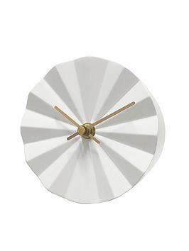 Acctim Clocks Lalya White Wall Clock