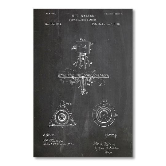 Camera Eastman - Graphic Art Print on Paper