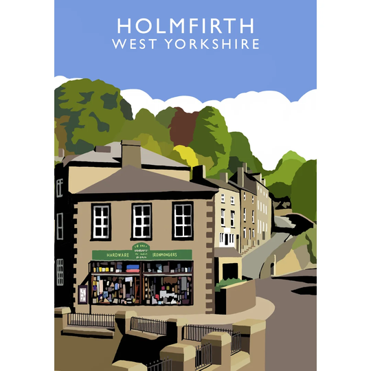 'Holmfirth' Graphic Art